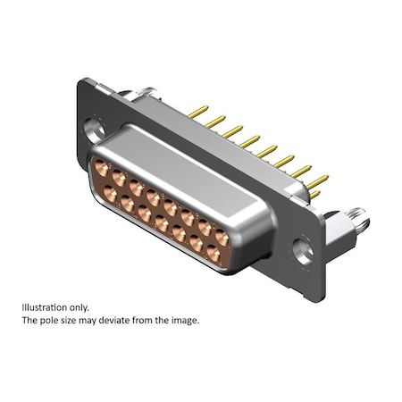 Molex Fct Dsub Str Pc Rcpt 09 Pn W/Snapin 1731091656